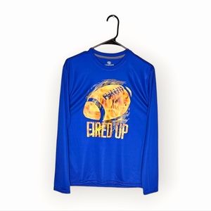 Athetic Works Performance Active Graphic Tee Long sleeve Size XL 14/16 Boys